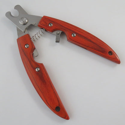 Professional Pet Nail Clippers Set – Wooden Handle Dog & Cat Trimmer