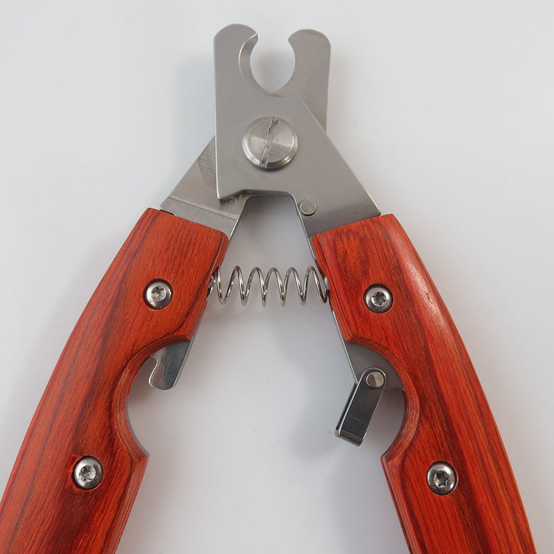 Professional Pet Nail Clippers Set – Wooden Handle Dog & Cat Trimmer