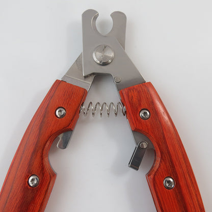 Professional Pet Nail Clippers Set – Wooden Handle Dog & Cat Trimmer